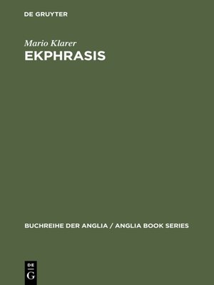 cover image of Ekphrasis